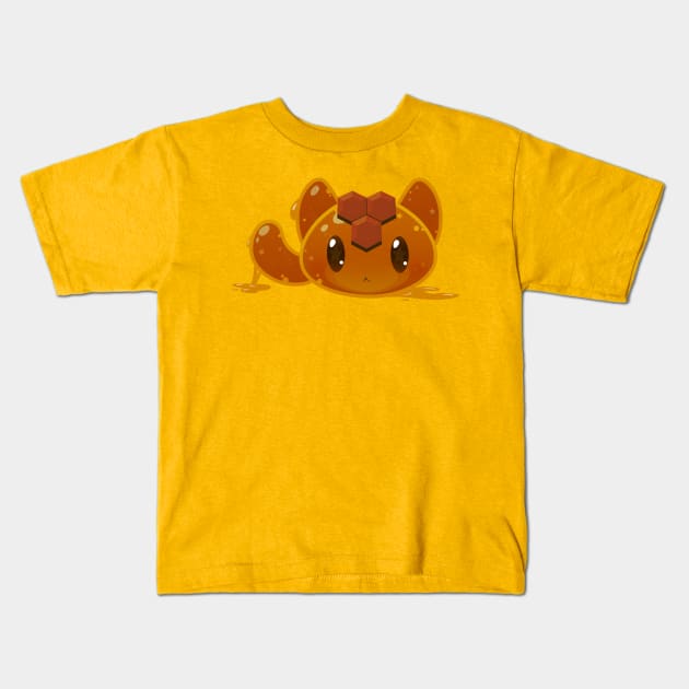 Honey Tabby Kids T-Shirt by AeroHail